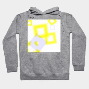 yellow white circular abstract texture Hoodie